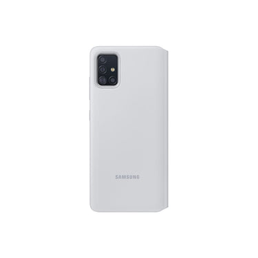 Samsung Galaxy A71 S View Wallet - White - Accessories